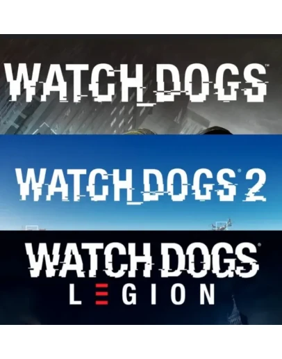WATCH DOGS FRANCHISE BUNDLE LEGION + 2 + 1UBISOFT WATCH DOGS FRANCHISE BUNDLE LEGION + 2 + 1UBISOFT