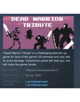 Dead Warrior Tribute STEAM KEY REGION FREE GLOBAL