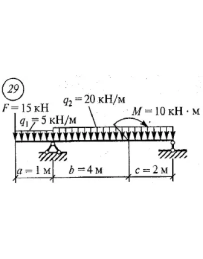 Решение самостоятельной работы 2 вариант 29 Сетков В.И.