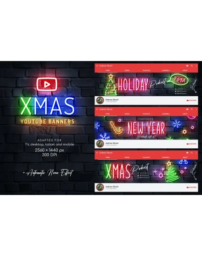 Christmas Neon YouTube