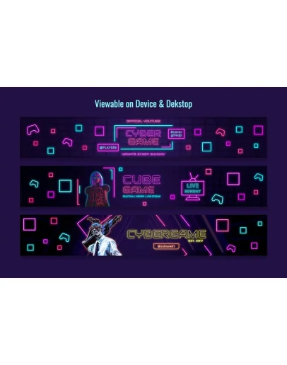 Gaming Youtube Channel Art