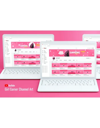Girl Gamer Youtube Channel Art Girl Gamer Youtube Channel Art