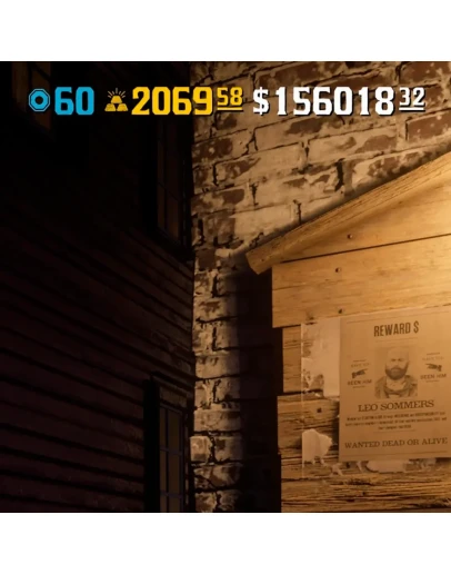 RDO ЗОЛОТЫЕ СЛИТКИ ДОЛЛАРЫ УРОВЕНЬ РОЛИ RED DEAD RDR2