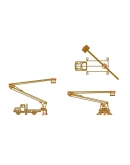 Динамический блок автоподъемника АГП-22 в формате dwg