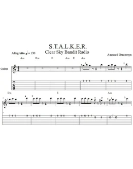 Bandit Radio (Stalker: Clear Sky) для гитары