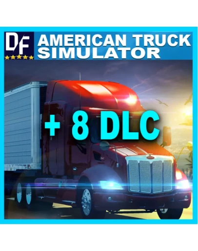 American Truck Simulator + 8 DLC (STEAM) Аккаунт