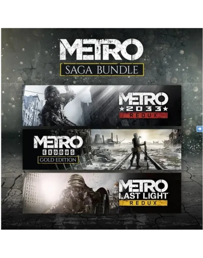 Metro Saga Bundle / Metro Exodus Gold XBOX ONE XS Metro Saga Bundle / Metro Exodus Gold XBOX ONE XS