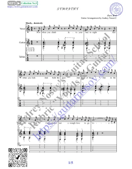 Sympathy_Bird (Вокал Гитара Ноты Табы)