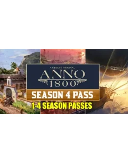ANNO 1800COMPLETEВСЕ 1-4 SEASON PASSUBISOFTНА 90 ДН
