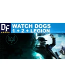 WATCH DOGS FRANCHISE BUNDLELEGION+2+1UBISOFT90 ДНЕЙ