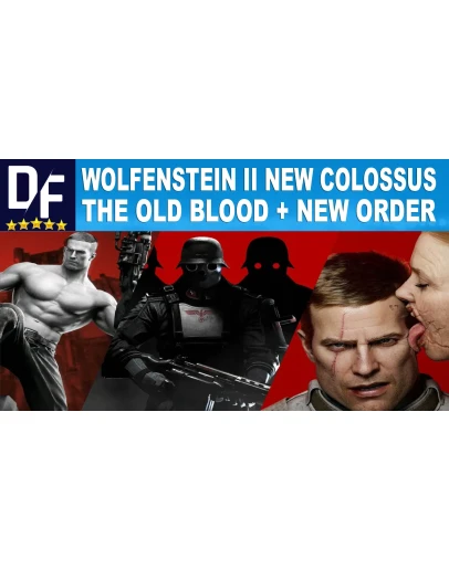 Wolfenstein Old Blood+New Ord+Colossus 2на 90 дней