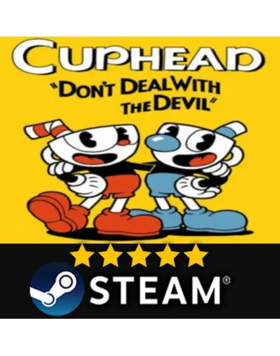 CUPHEADПОЛНАЯ ИГРАSTEAM АККАУНТPC