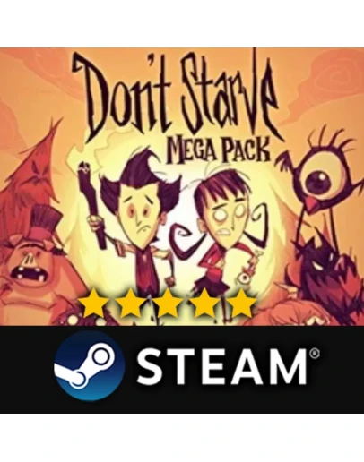 DON'T STARVE + DON'T STARVE TOGETHER + DLCSTEAM АККАУН