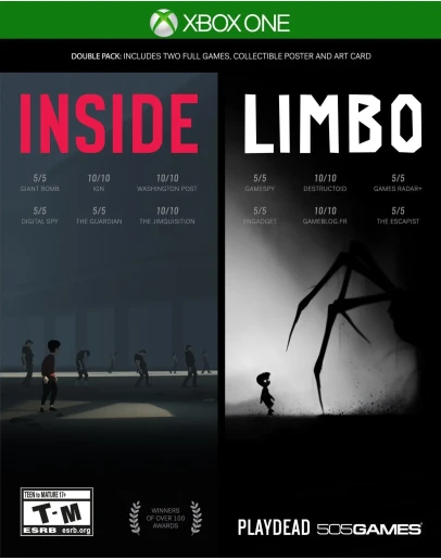 INSIDE & LIMBO Bundle XBOX ONE КЛЮЧ INSIDE & LIMBO Bundle XBOX ONE КЛЮЧ