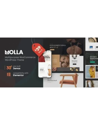 Molla 1.4.0 - Русификация премиум темы