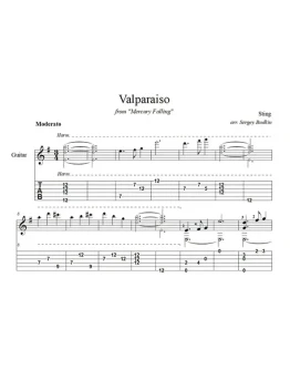 Valparaiso (Sting) - для гитары Valparaiso (Sting) - для гитары