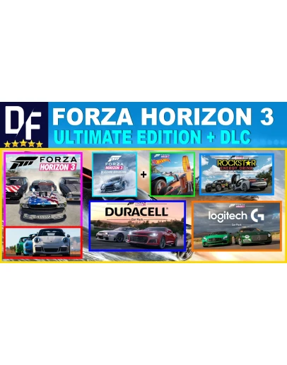 Forza Horizon 3 ULTIMATE + DLC + Машины PCна 90 дней