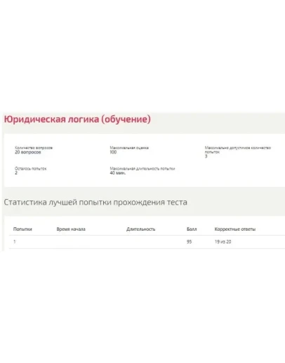 Юридическая логика тест Синергия ответы