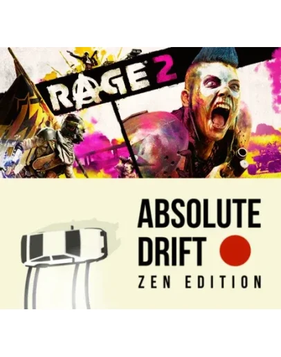 RAGE 2 + Absolute Drift EPIC GAMES СМЕНА ДАННЫХ