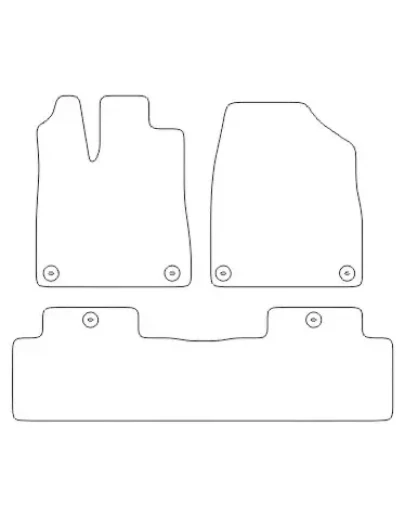 Acura MDX (13-20) Электронные лекала автоковриков