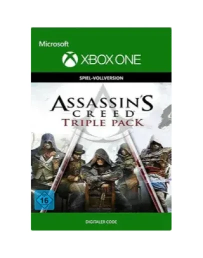 Assassin's Creed Triple Pack (3 ИГРЫ) XBOX КЛЮЧ+