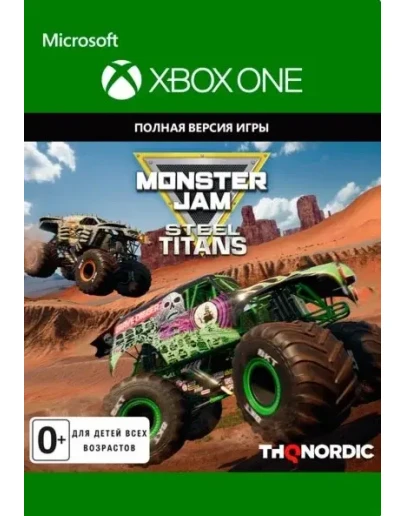 Monster Jam Steel Titans Power Out Bundle Xbox One