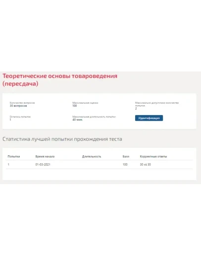 Теоретические основы товароведения.Тест Синергия 2021г