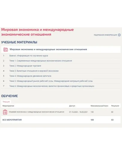 Мировая экономика международные отношения Синергия 85 в