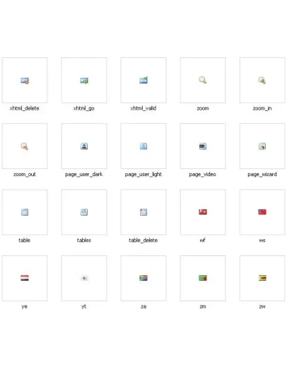 Иконки для веб-дизайнера коллекция из 1500 штук (PNG)