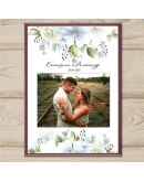 Шаблон фото рамки для свадьбы 8