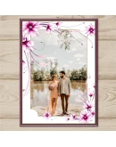 Шаблон фото рамки для свадьбы 1