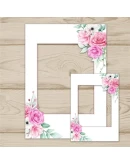 Шаблон фото рамки для свадьбы 5