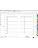 Членская книжка гаражн. кооператива. Универсальн. макет