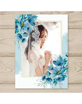 Шаблон фото рамки для свадьбы 9