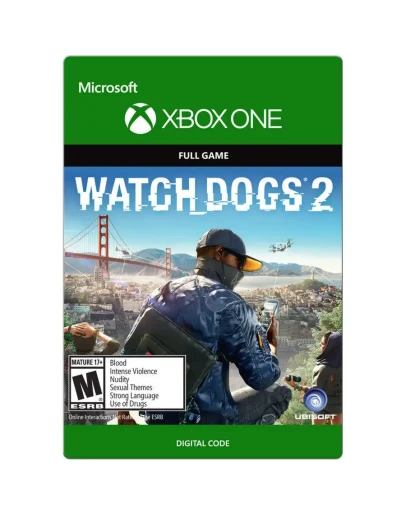 WATCH DOGS 2 XBOX ONE / XBOX SERIES XS / Ключ