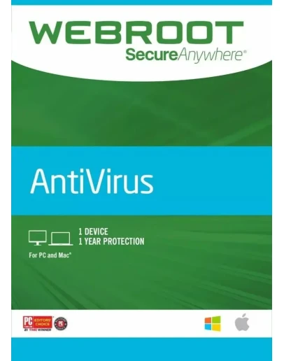 Webroot SecureAnywhere AntiVirus до 30.12.2026 /1 пк