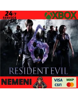 Resident Evil 6 XBOX ONE SERIES XS KEY