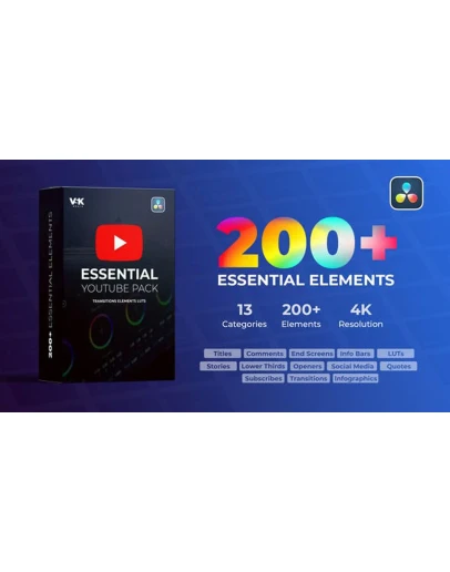Youtube Essential Pack SETTING, CUBE