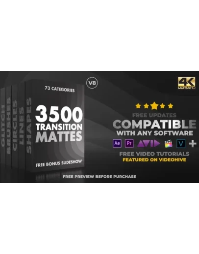 Motion Graphics-Ultimate Transition Mattesv.8 MP4, AEP Motion Graphics-Ultimate Transition Mattesv.8 MP4, AEP