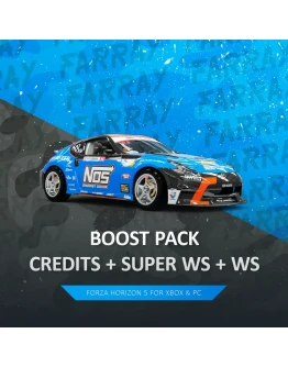 FH5 MAX CR + MAX SUPER WS &amp WS FORZA PC/XBOX