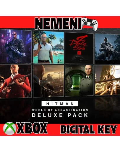 HITMAN WORLD OF ASSASSINATION DELUXE PACK XBOX КЛЮЧ