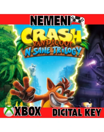 Crash Bandicoot N. Sane Trilogy Xbox One X S KEY