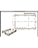Проект каркасной автомойки либо СТО 12900х8700мм