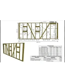 Проект каркасной бани 6000х3000мм Проект каркасной бани 6000х3000мм