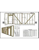 Проект каркасного дома 18115х9850 с террасной зоной