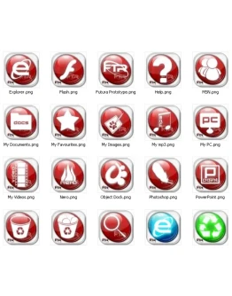 Коллекция иконок Futura 2 + БОНУС