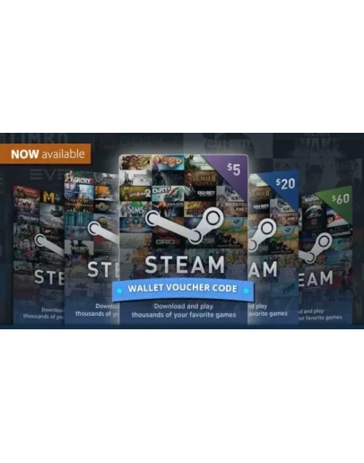 STEAM WALLET GIFT CARD 8000 IDR STEAM WALLET GIFT CARD 8000 IDR