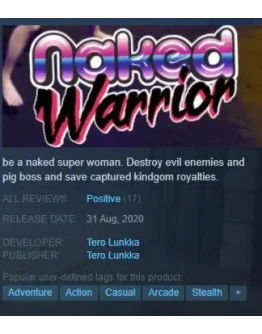 Naked Warrior (Steam Key GLOBAL)