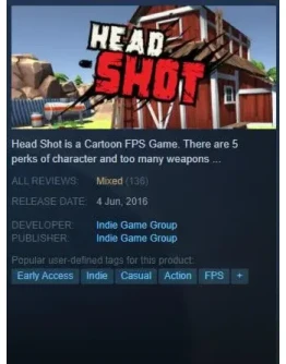 Head Shot (Steam Key GLOBAL)