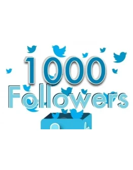 VIP ТВИТТЕР читатели 1000 Twitter Фолловеры 1K